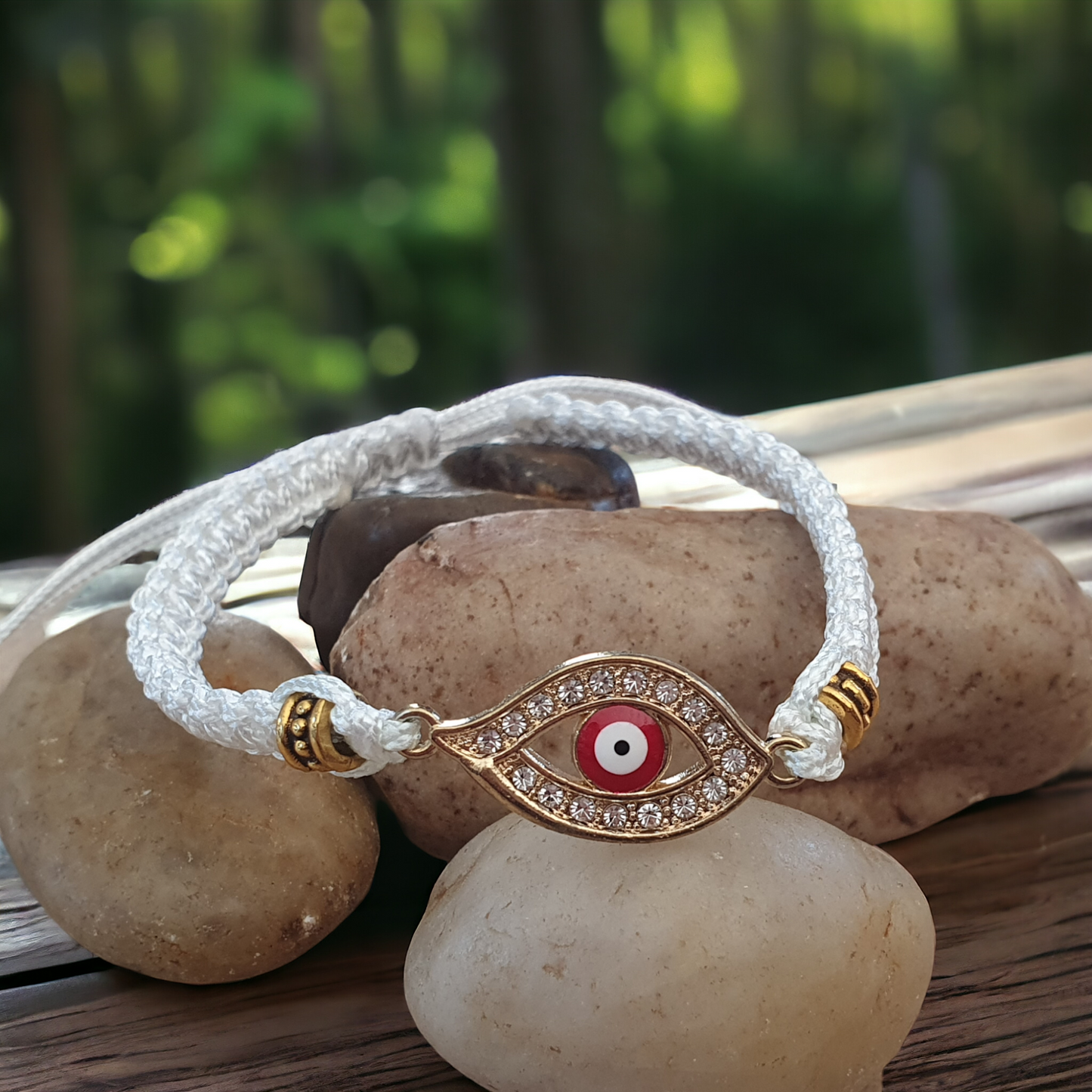 Bracelet Tissé Mataki strass