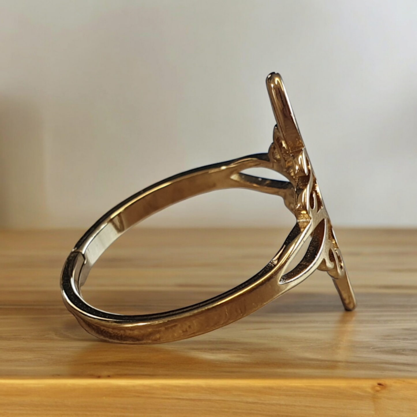 La Bague en Acier Inoxydable - Nœud de Sorcière