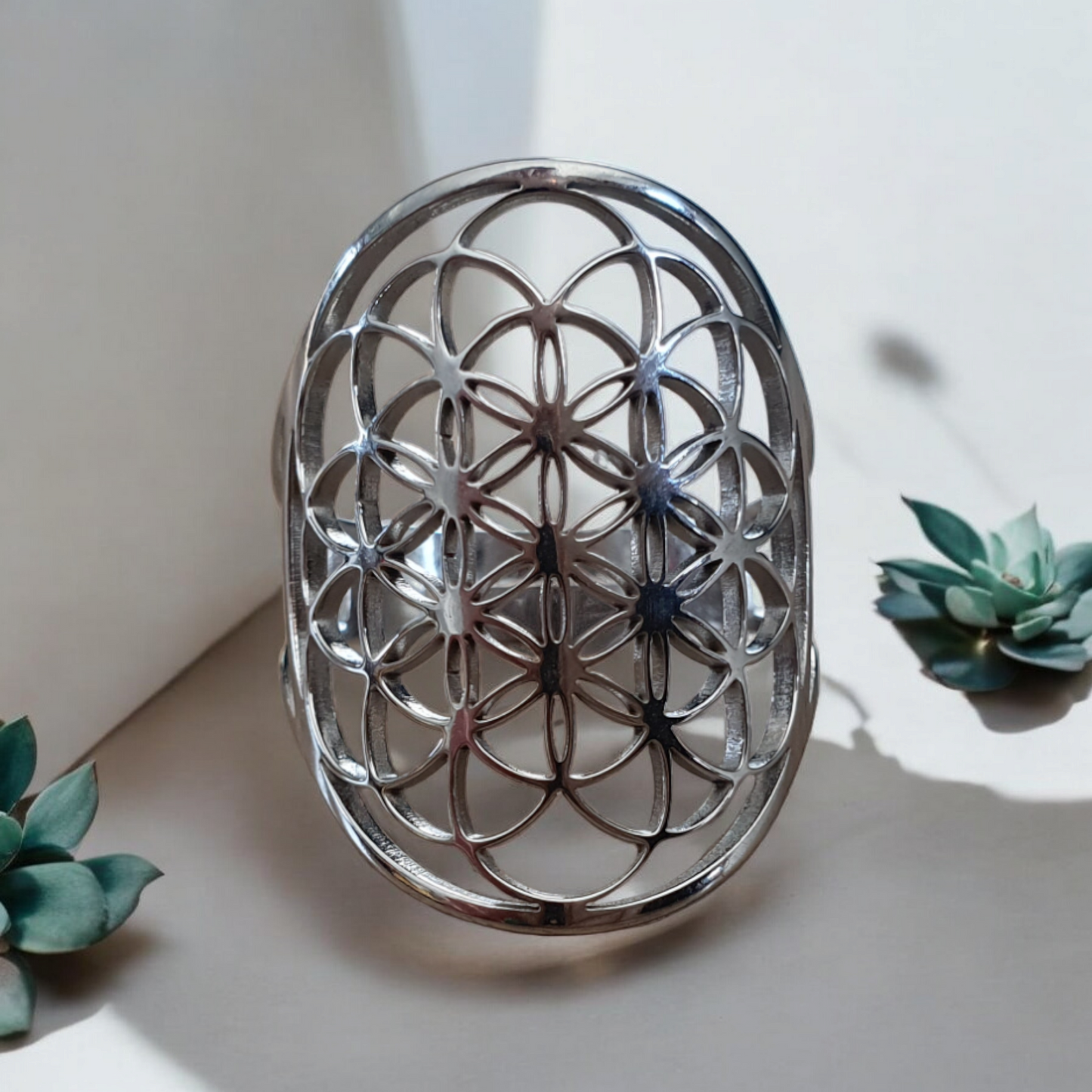 Bague Fleur de Vie -Serie 1-