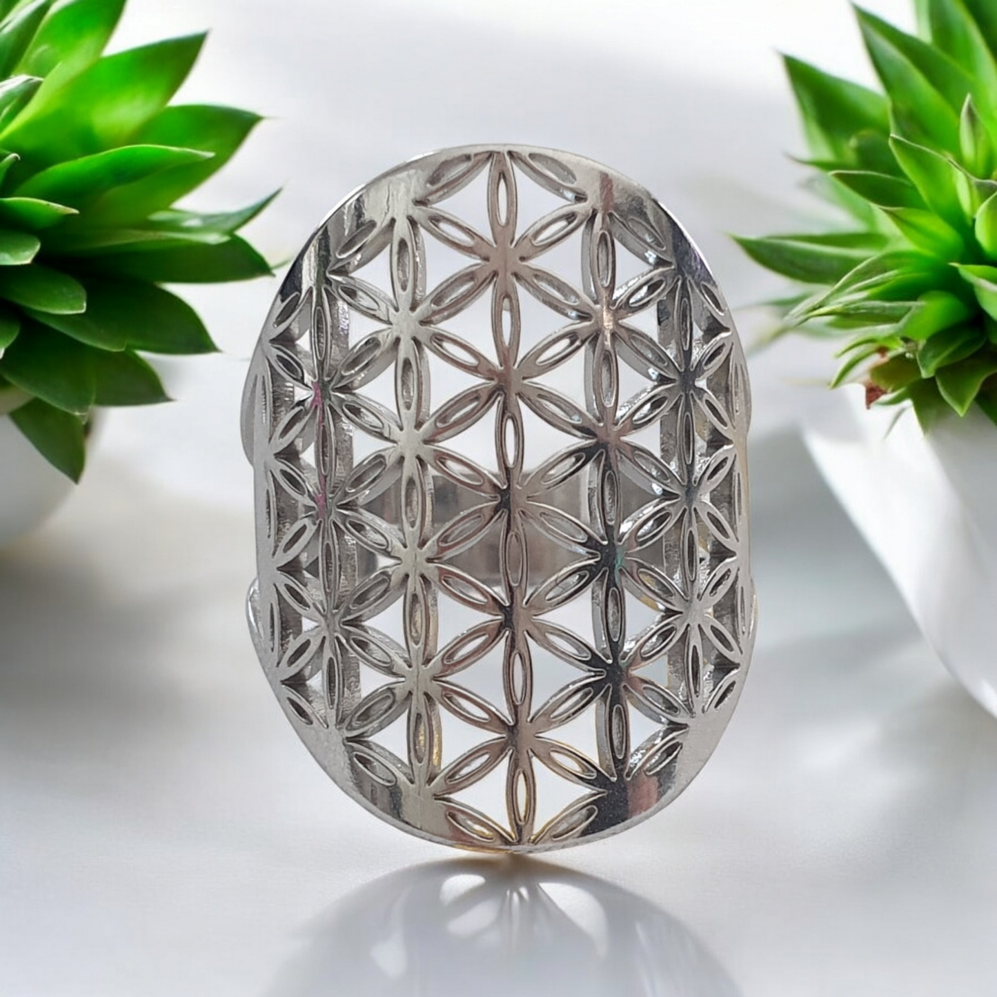 Bague Fleur de vie - serie 2-