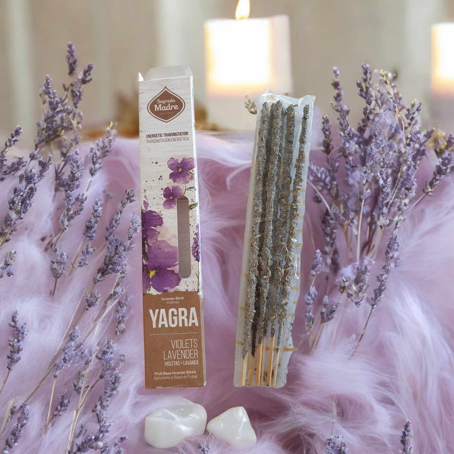 Encens Sagrada Madre Yagra Violette & Lavande