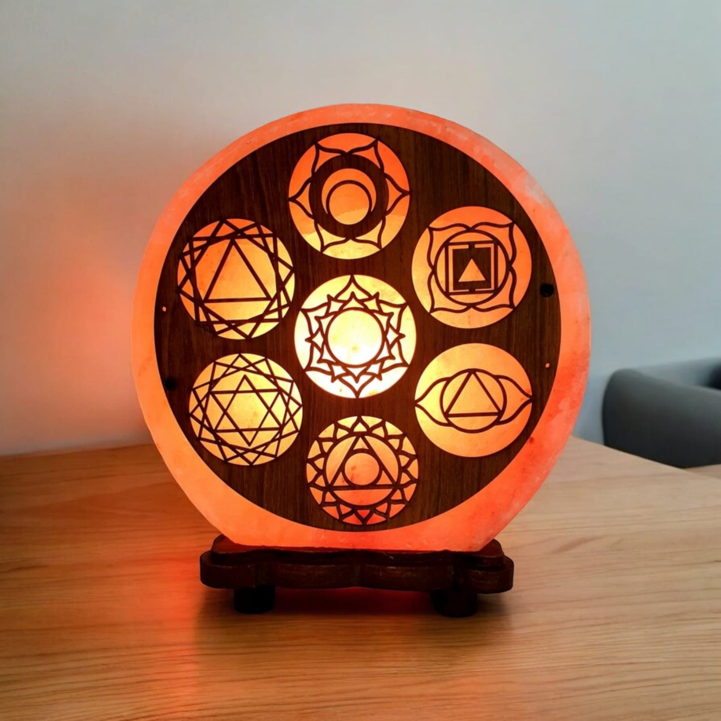 Lampe de Sel 7 Chakras 5KG