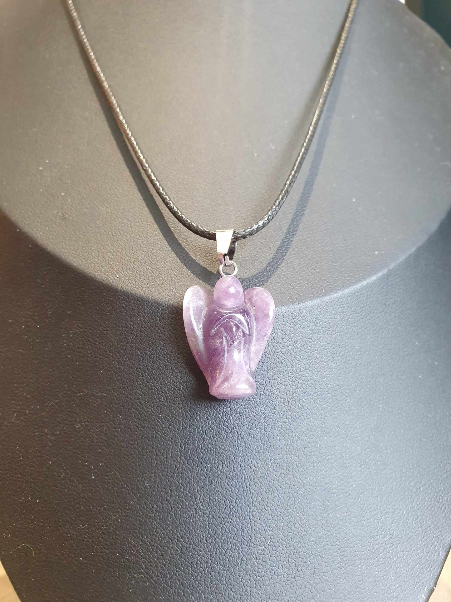 Pendentif Ange en Améthyste