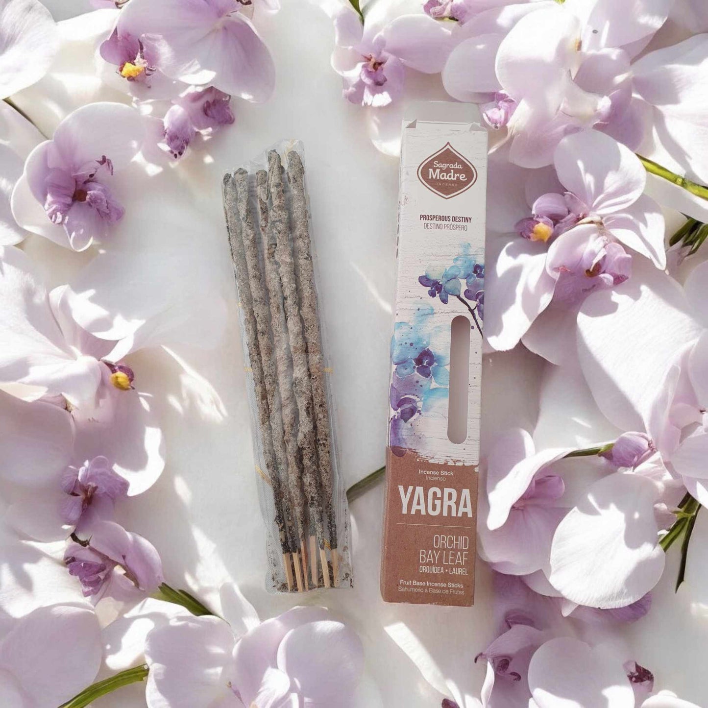 Encens Sagrada Madre Yagra Orchidée & Laurier