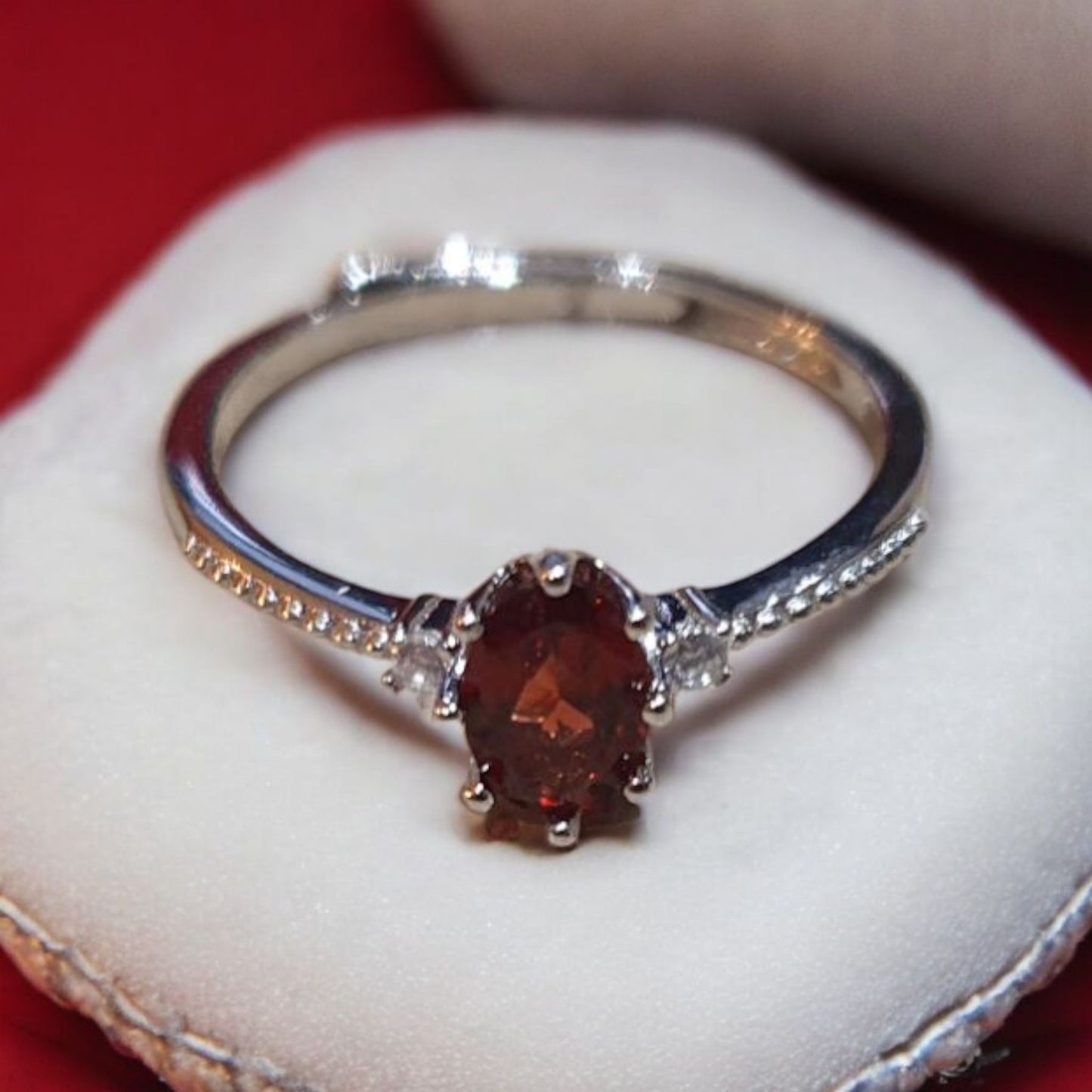 Bague "Grenat Royal"