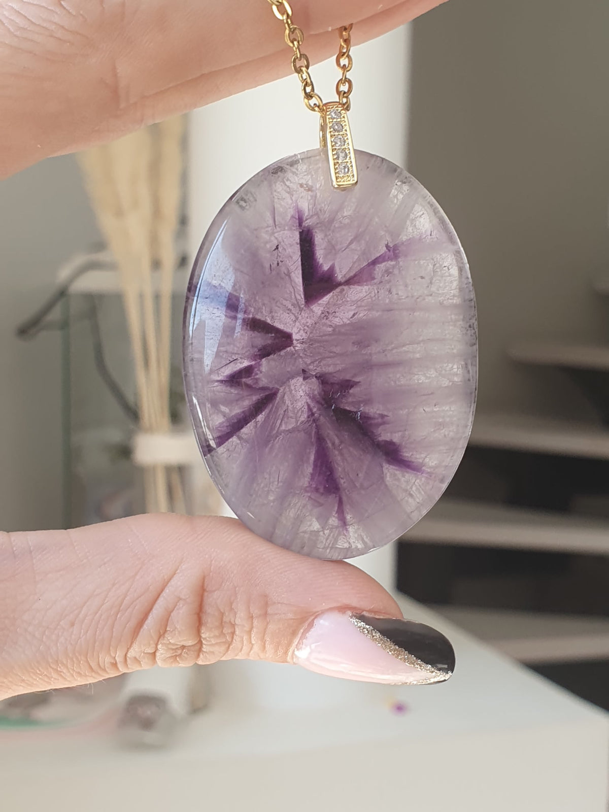 pendentif en Améthyste Trapiche