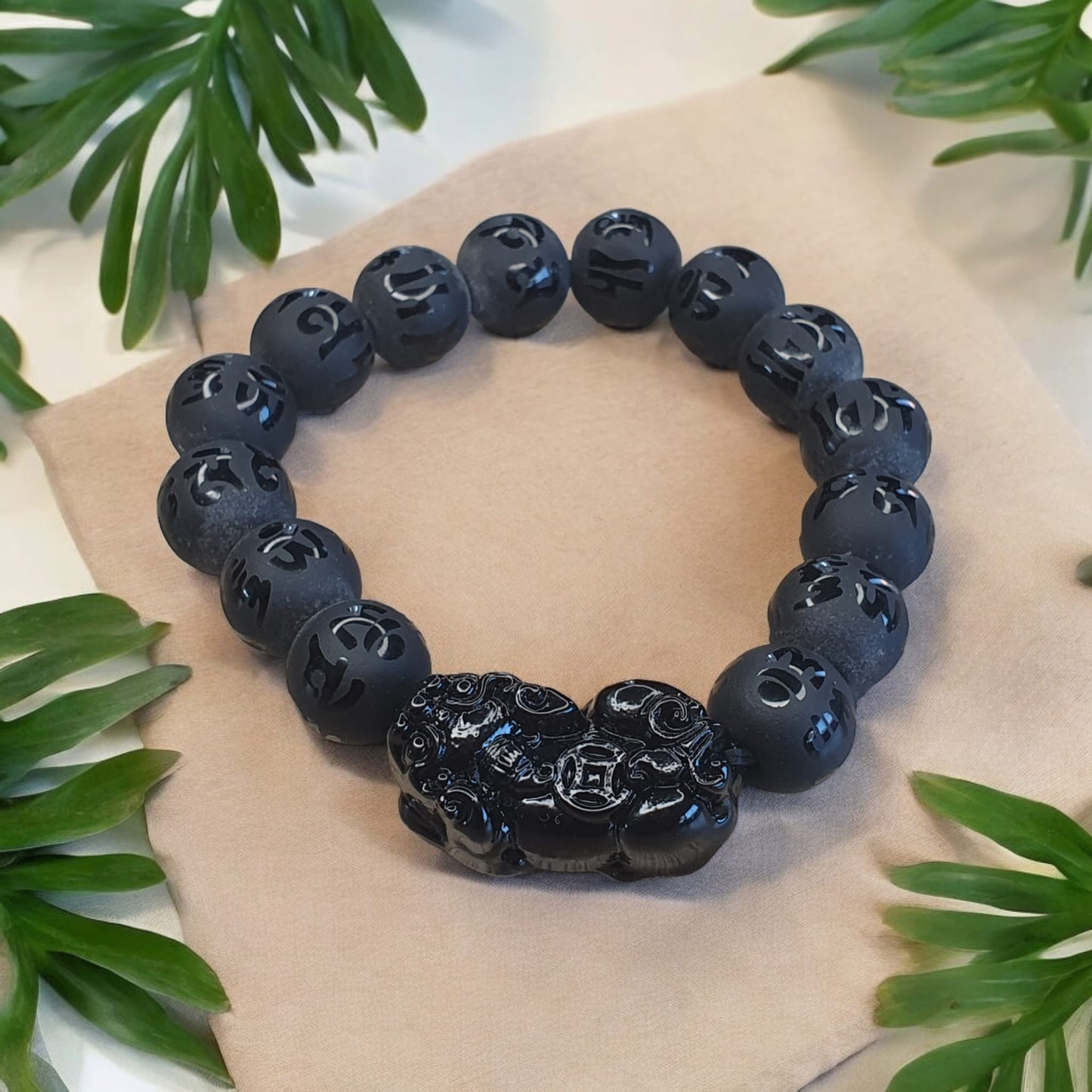 bracelet Porte Chance noire PI XIU