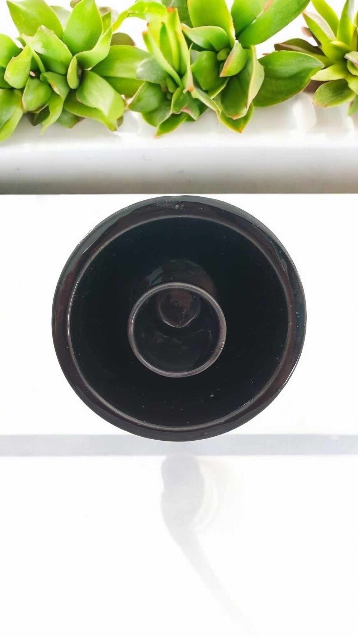 Bol de Fumigation en Céramique Arbre de Vie Noir – 9 cm ou 13 cm