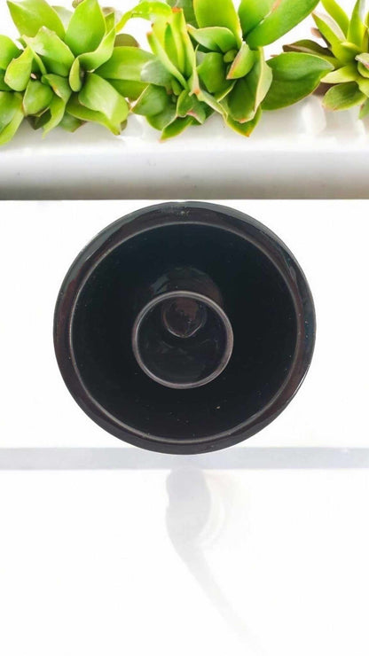 Bol de Fumigation en Céramique Arbre de Vie Noir – 9 cm ou 13 cm