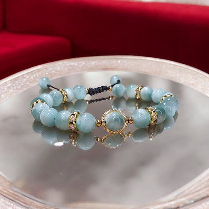 Bracelet Larimar 8mm