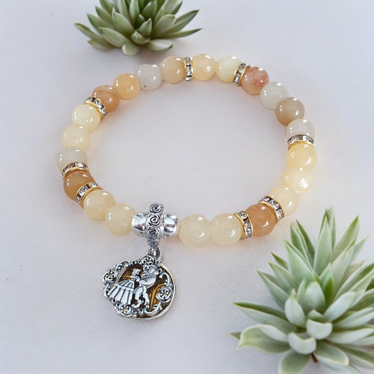 Bracelet la belle et la bête