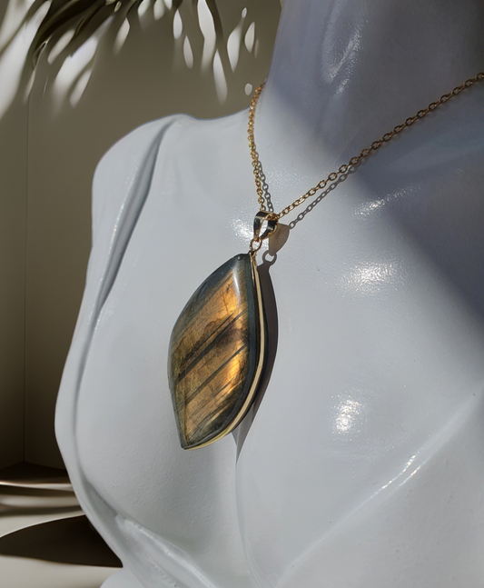 pendentif labradorite