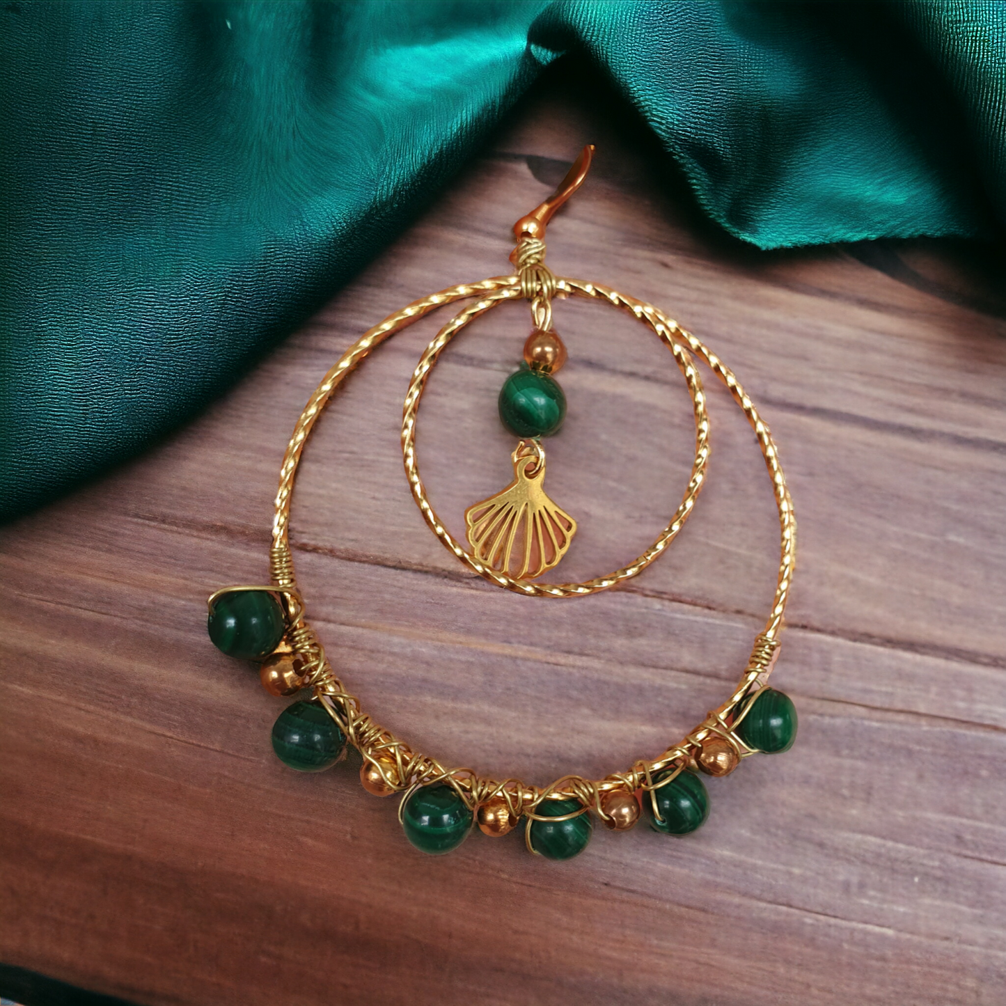 Créole coquillage Malachite