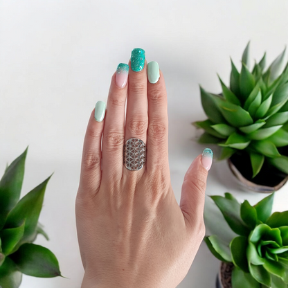 Bague Fleur de vie - serie 2-