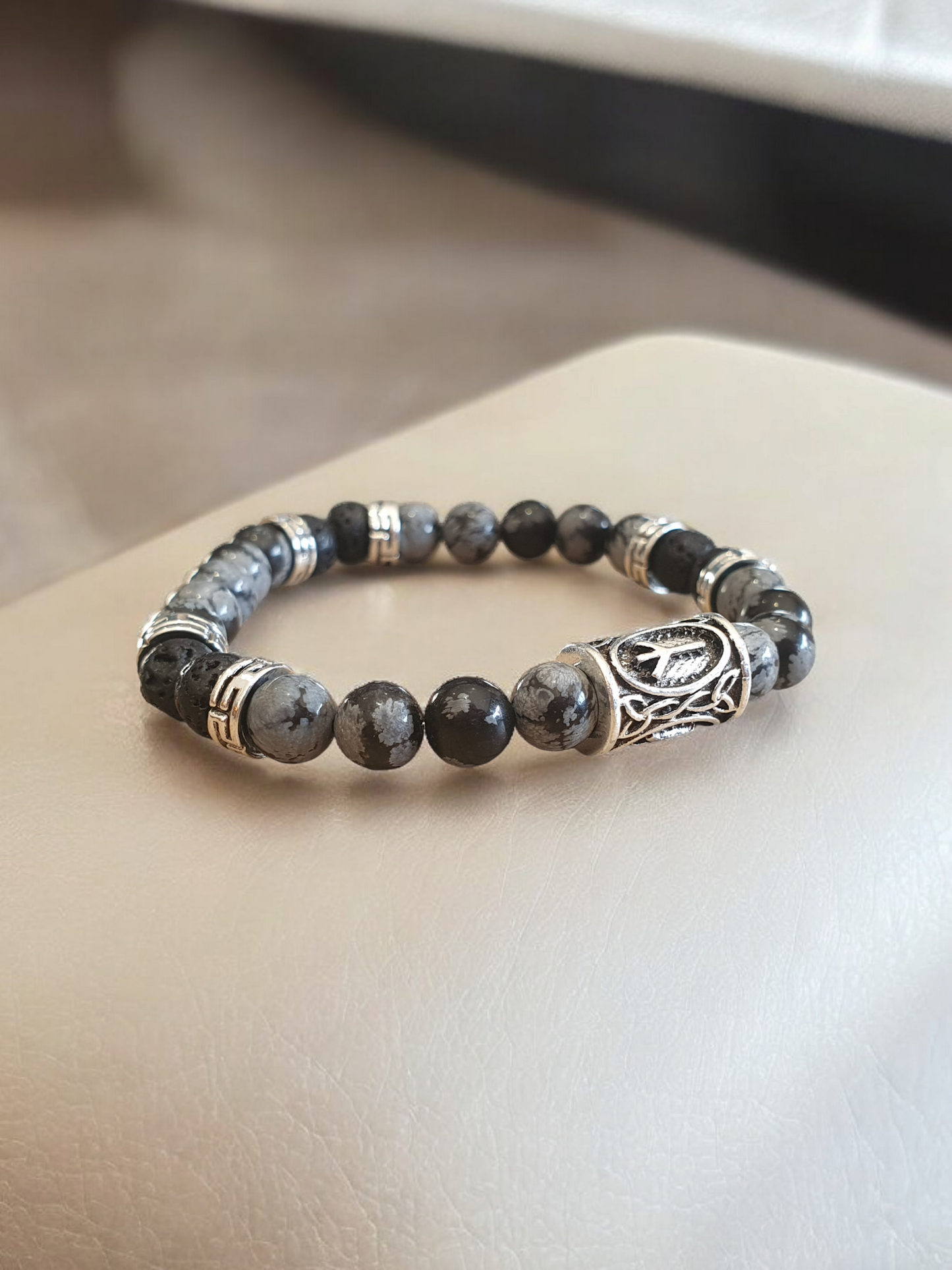 Bracelet Agate Orc