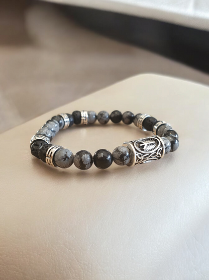 Bracelet Agate Orc