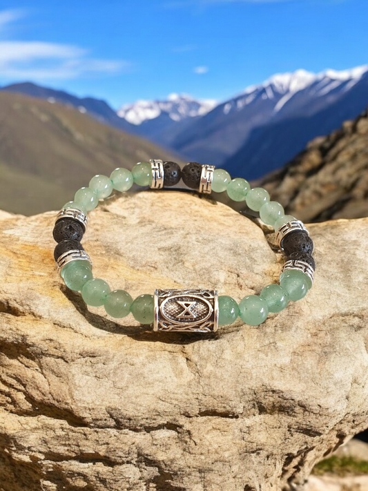 Bracelet Aventurine verte