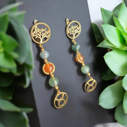 Boucles d'Oreilles Taureau