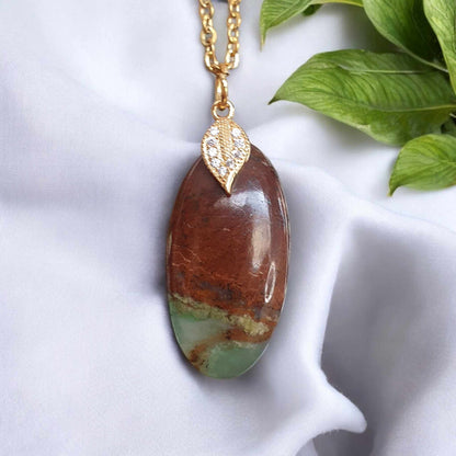 Chrysoprase Boulder -Chrysoprase sur sa Roche Mère