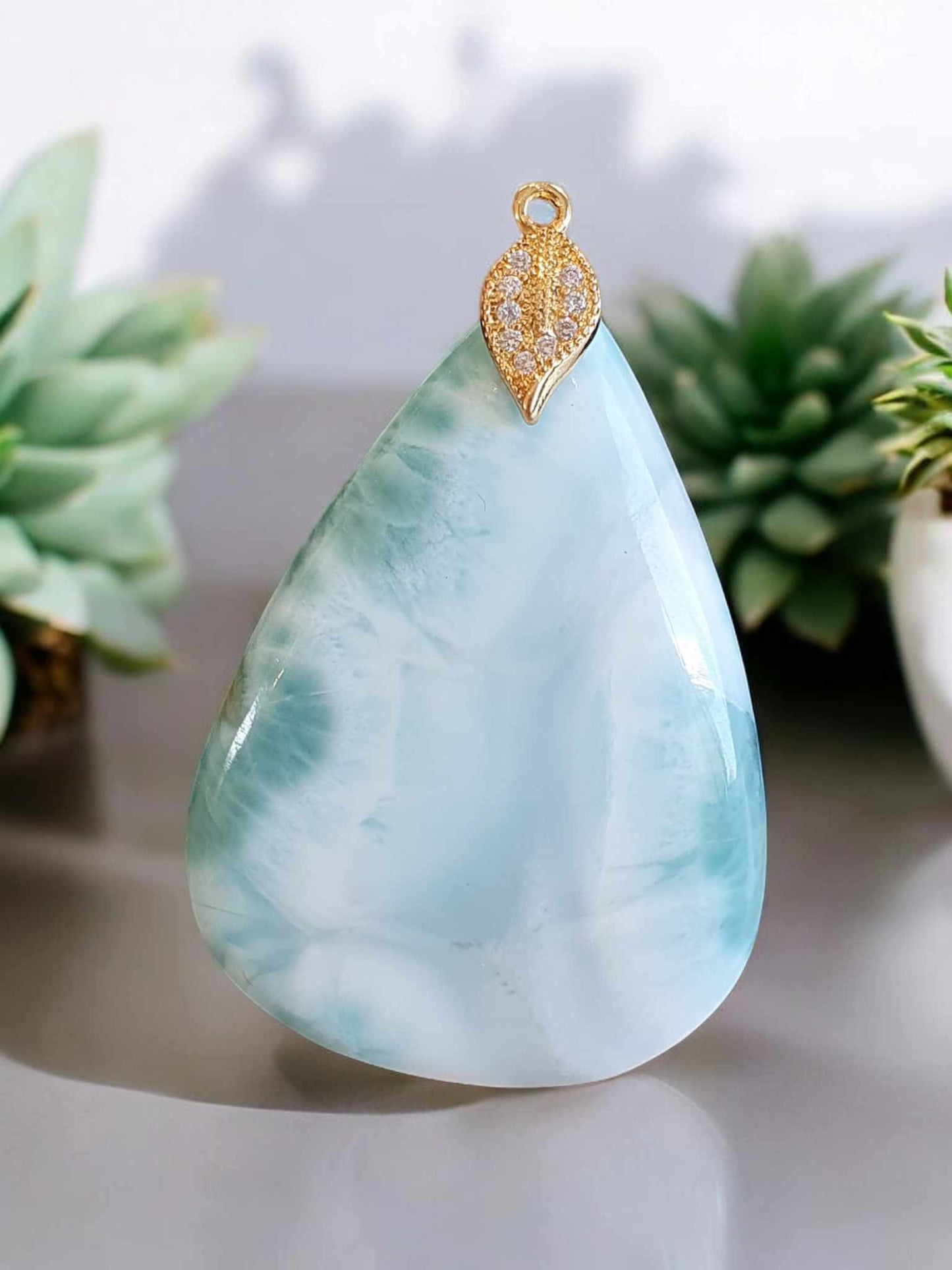 Pendentif en Larimar
