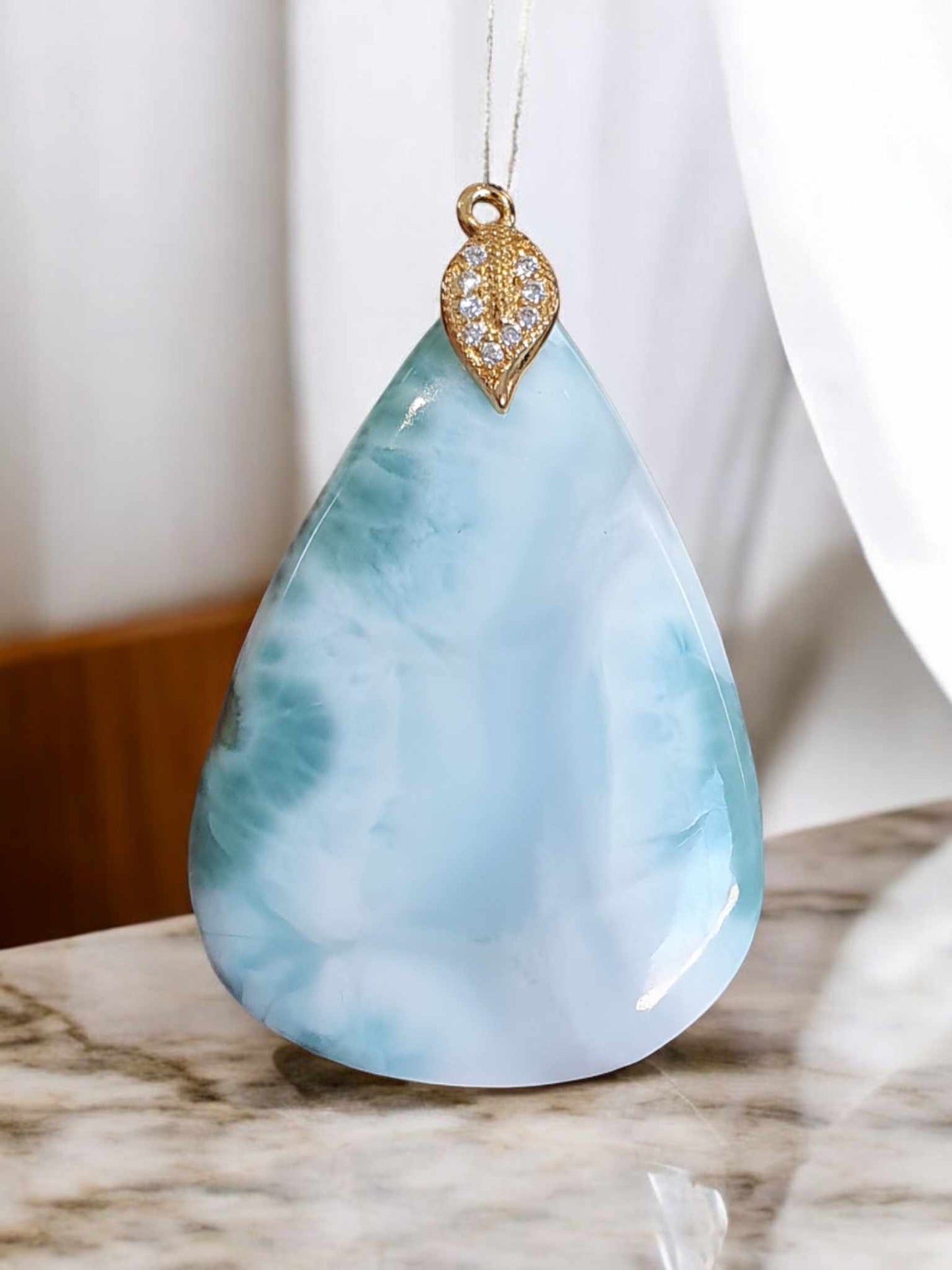 Pendentif en Larimar