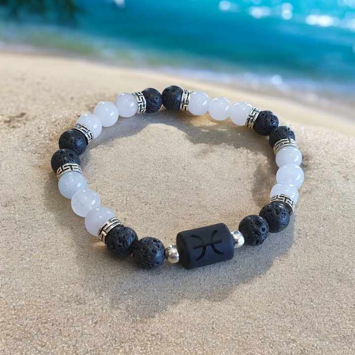 bracelet du Poisson -Aigue Marine