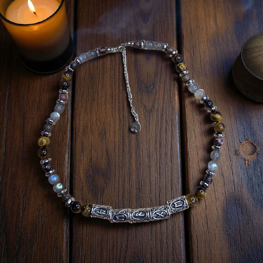 Collier Viking personnalisé prénom.
