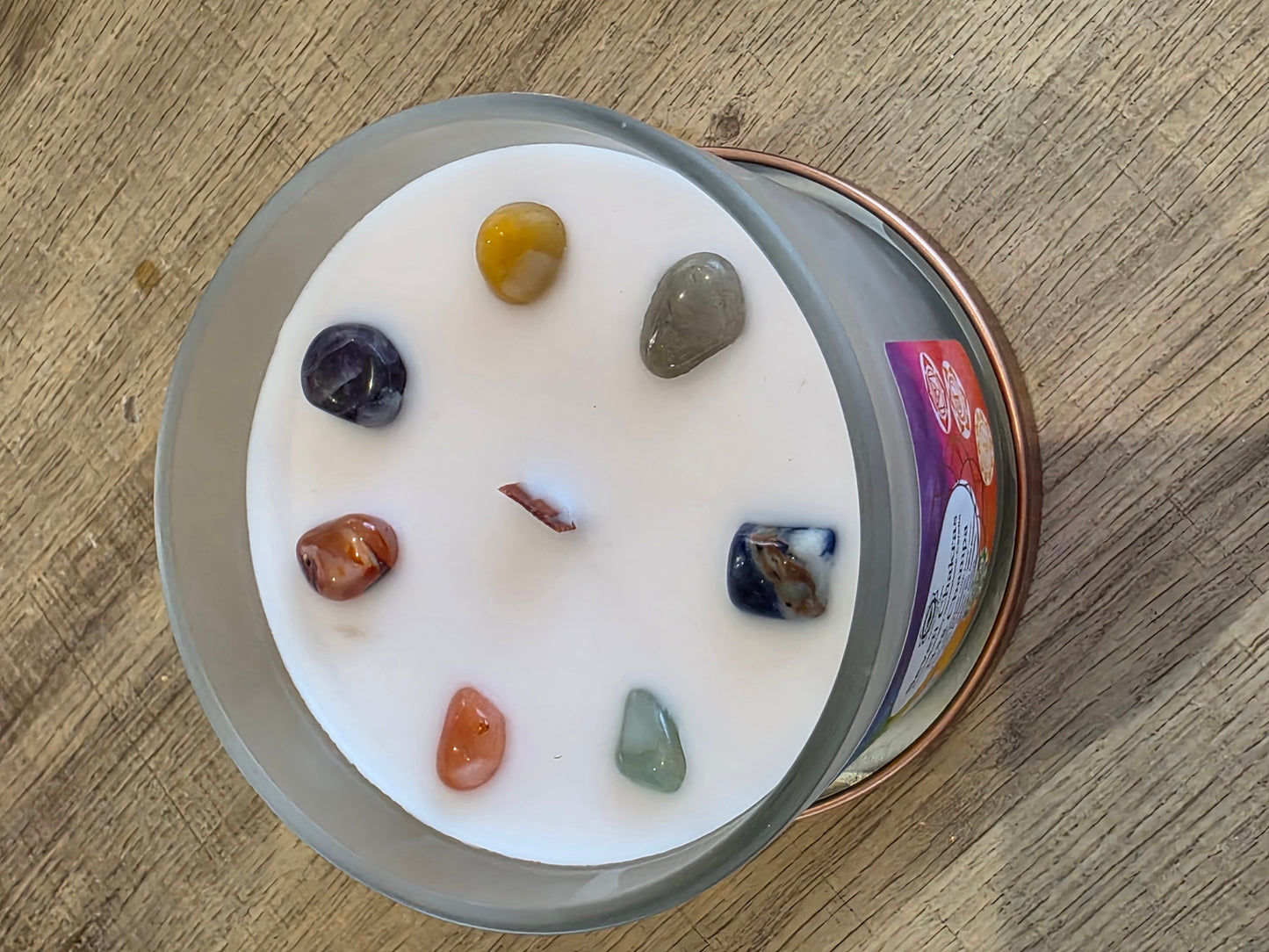 Bougie 7 Chakras-Nag Champa