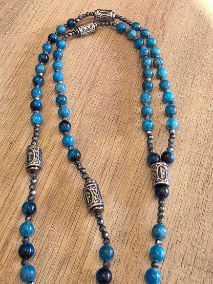 Chapelet Personnalisé Runes en acier inoxydable