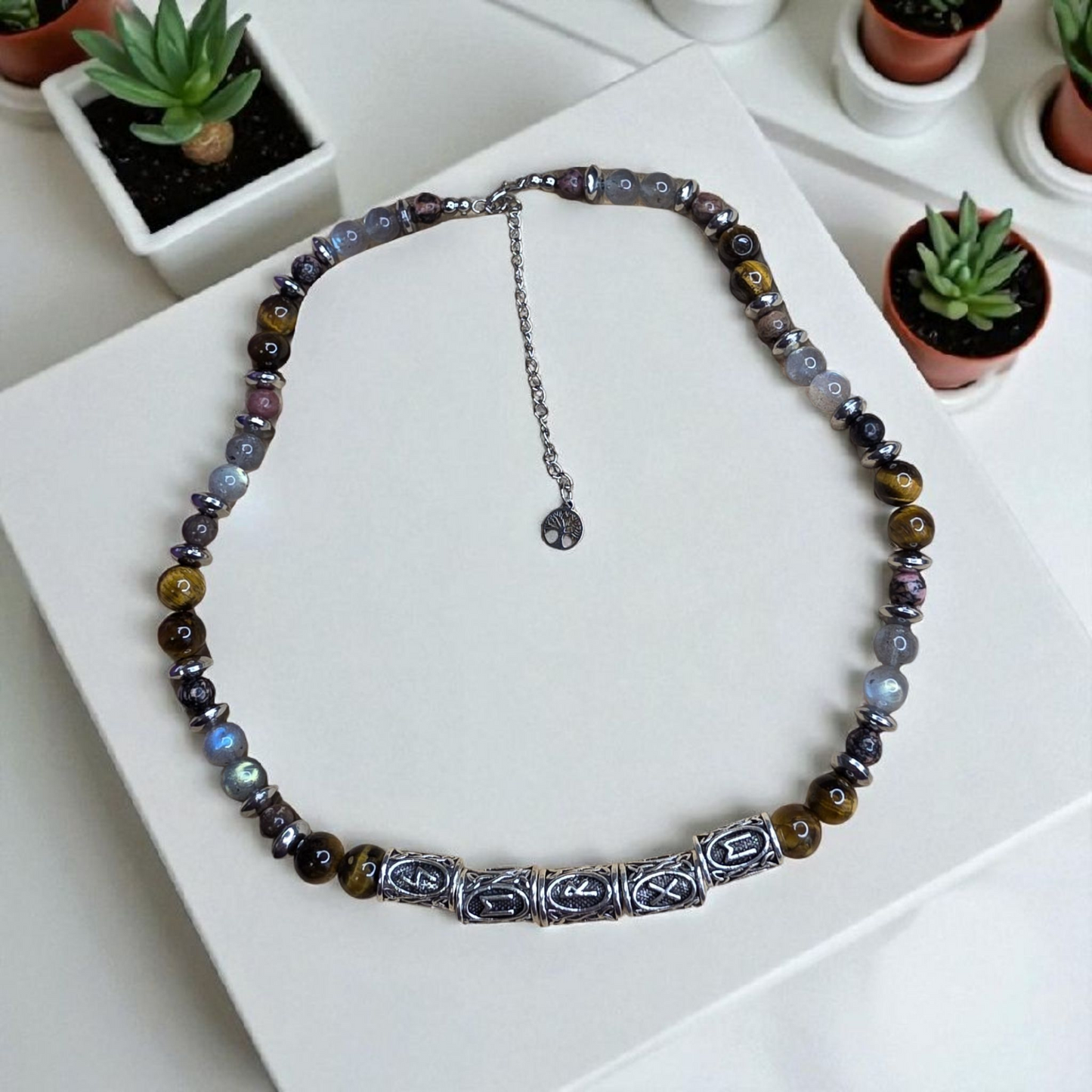 Collier Viking personnalisé prénom.