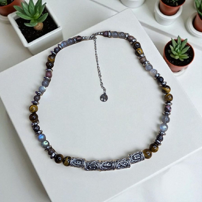 Collier Viking personnalisé prénom.