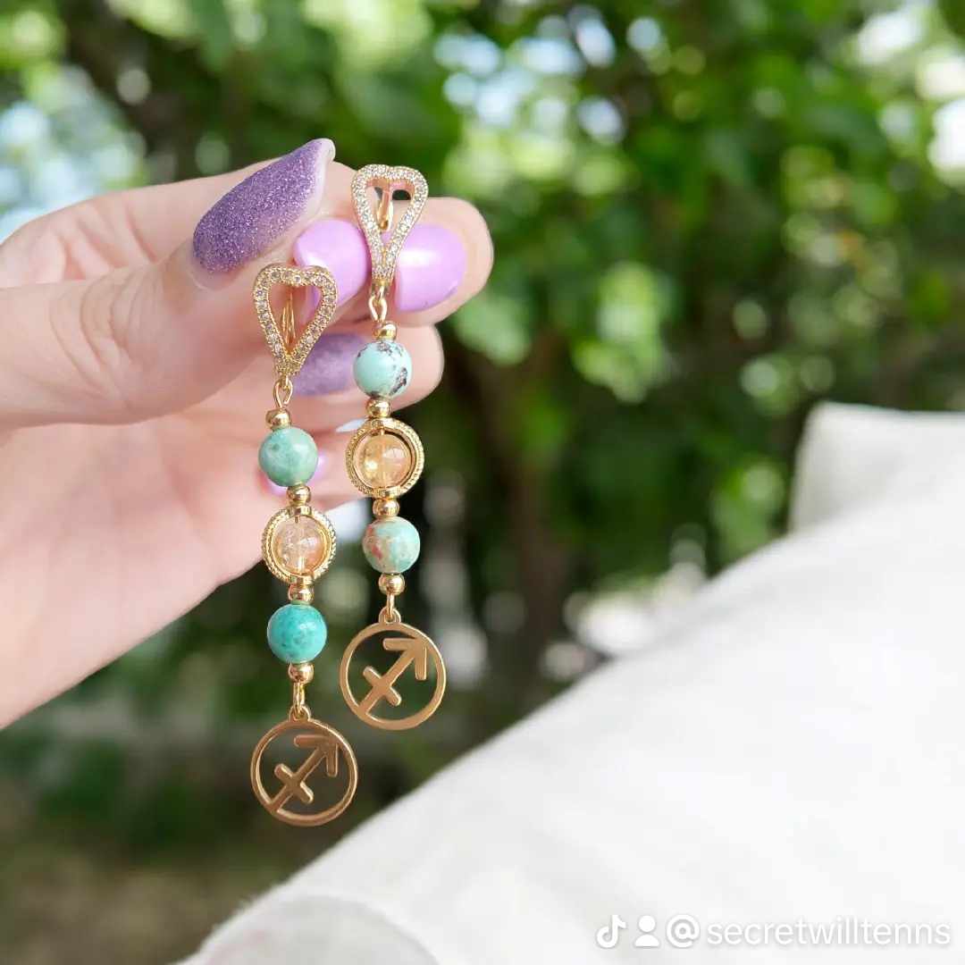 Boucles d'Oreilles Sagittaire